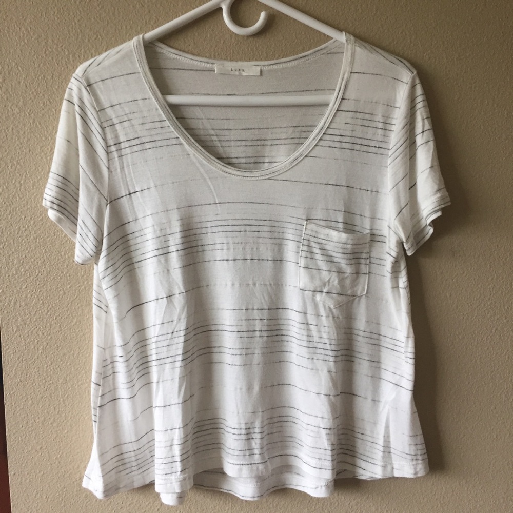 Lush slightly cropped tee